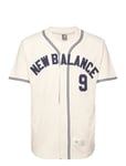 Sportswear Greatest Hits Baseball Jersey Sport T-shirts Short-sleeved Beige New Balance