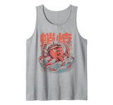 Takoyaki Attack Octopus Kaiju Food Squid Wave Japanese Snack Tank Top