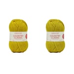 Sirdar Country Classic DK Double Knitting, Chartreuse (866), 50g (Pack of 2)