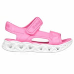 Sandaler til børn Skechers Lighted Molded Top Pink 33