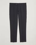 Oscar Jacobson Denz Wool Blend Trousers Black