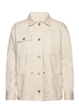 Denim Shirt Jacket Cream Lauren Ralph Lauren