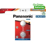 2 x Panasonic CR2016 3V Lithium Coin Cell Battery 2016