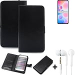 Protective cover for Xiaomi Mi 11X Wallet Case + headphones protection flipcover