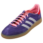 adidas Handball Spezial Mesh Mens Fashion Trainers in Collegiate Purple - 10 UK