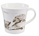 Goebal Porcelain Mug Designed  Peter Schnellhard. Hedgehogs 'Friends for Life'