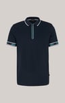 Joop Mens Short Sleeve Polo Shirt - Blue - Size Small