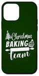 Coque pour iPhone 12 mini Pâtisserie de Noël Cookies Team Candy Canes Fun Festive Baker