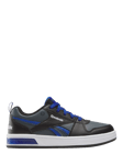 Reebok Kids' Royal Step Light Up Trainers, Black/Blue