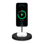 Belkin BOOST↑CHARGE™ PRO 2-in-1 Wireless Charger Stand with MagSafe