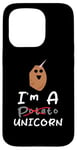 Coque pour iPhone 15 Pro Funny Potato I'm A Potato Unicorn Funny Patate Unicorn Memes