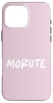 Coque pour iPhone 16 Pro Max Morute Aesthetic Poupée effrayante + mignon Horreur Goth Carquois