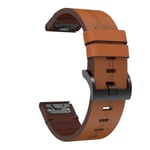 Garmin Enduro 2 Klockarmband i läder, 26mm - Brun