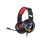 Gaming headphones Havit GAMENOTE H2233D RGB (black&red)