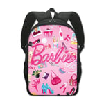 Sac d'école princesse Barbie, sac à dos confortable en polyester, sac d'ordinateur de grande capacité de style coréen SHB16943