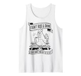 Funny Coffee Lover Saying Gift I Don’t Rise And Shine Mom Tank Top