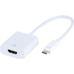 Vivanco adapter for HDMI til USB-C