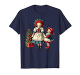 Raggedy Ann Dolls and a Small Christmas Tree T-Shirt