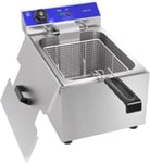 TAIMIKO Electric Deep Fryer Commercial Stainless Steel Tank Single Tank,8L