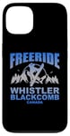 Coque pour iPhone 13 Freeride Snowboard Sifflet Blackcomb Canada