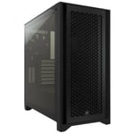 [B-Grade] Corsair 4000D AIRFLOW Tempered Glass Mid-Tower ATX Case — Black