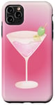 Coque pour iPhone 11 Pro Max Esthétique Rose Matrini Y2K Dirty Martini Lover Olive