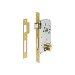 Tesa Assa Abloy 13048CHL Serrure à mortaiser pour Portes en Bois avec Cylindre laitonné Entrée 40 mm/Face carrée 130