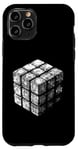 Coque pour iPhone 11 Pro Magic Cube 3D Wireframe – Vintage Magic Cube Lover