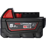 Milwaukee M18 B5-CR 18v Cordless Chemical Resistant Li-ion Battery 5ah