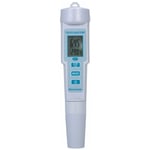 Euritecsa - 4 En 1 Testeur Qualite De L'Eau Ph / Ec / Tds / Temperature Ip55 Metre Arret Automatique Etanche Retro-Eclairage Affichage Testeur Blanc