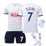 23-24 Tottenham tröja nr 10 Kane nr 9 Richarlison tröja set NR 7 SON NO.7 SON 24