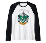 Harry Potter Slytherin Crest Raglan Baseball Tee