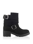 L37 Bottines Hard Rock, Noir, 39 EU