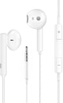Oppo A94 5G - In-Ear Earphones Headphones Headset Earbuds with In-Line Remote Control for Oppo A94 5G