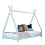 Benlemi Lit tipi Enfant NAKANA 120 x 190 Bleu Clair