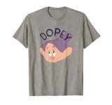 Disney Snow White & The Seven Dwarfs Dopey Face T-Shirt