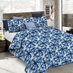 Italian Bed Linen Fantasy Duvet Cover (Made in Italy), Batik, Double