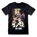 Spy x Family Family Joy T-Shirt black