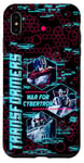 Coque pour iPhone XS Max Transformers War For Cybertron Hexagon Glitch Portraits