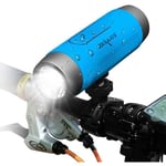 Enceinte Bluetooth portable étanche IPX5 avec lampe torche pour vélo sans fil Bluetooth 50 Mini 15 heures de lecture AUXTF carte U