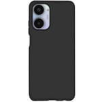 Case for Realme 10 4G Silicone Flexible Soft Touch Matte Smudge proof Black