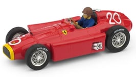 Ferrari D 50 J.M. Fangio 1956 #20 4rt Monaco Gp W/ Pilote 1:43 Modèle R127CH