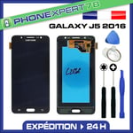 VITRE TACTILE + ECRAN LCD SAMSUNG GALAXY J5 NOIR 2016 + OUTILS