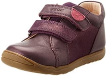 Geox Bébé Fille B Macchia Girl A Premiers Pas, Violet, 20 EU