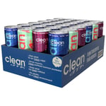 24 X Clean Drink 330 Ml Utvalda Smaker