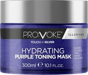 Touch Of Silver Hydrating Purple Toning Hair Mask 300 Ml Purple Conditioner For