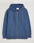 Colorful Standard Classic Organic Full Zip Hood Petrol Blue