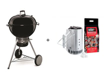 Pack barbecue au charbon Weber Master Touch + cheminée d'allumage