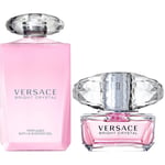 Versace Bright Crystal Duo EdT 50ml, Shower Gel 200ml - 250 ml