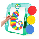 Crayola Paint-sation Table Top Easel No-Spill Painting Kit For Ages 3+ Brand New